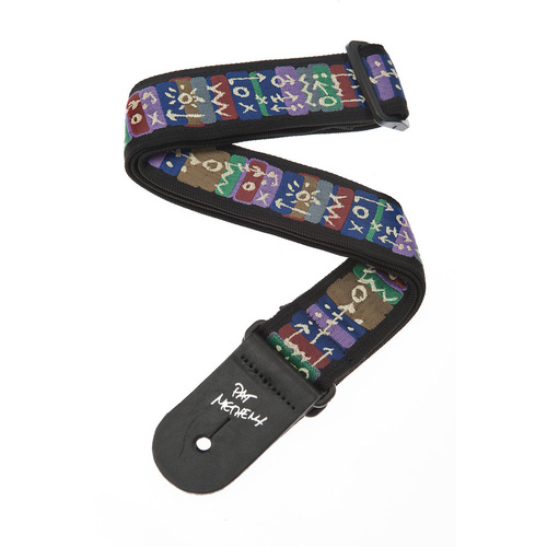 D'Addario Pat Metheny Guitar Strap, Watercolors
