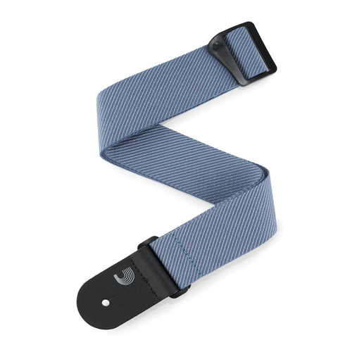 D'Addario Classic Tweed Guitar Strap, Blue