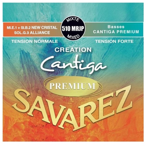 Savarez 510MRJP Creation Cantiga Premium Classical Guitar Strings Mixed Tension
