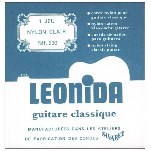 Savarez Leonida 530 Guitare Classique Guitar Classical Strings, Full Set