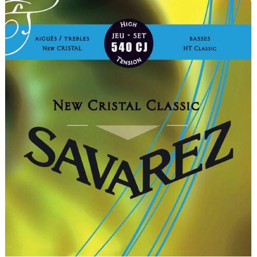Savarez 540CJ New Cristal Classical Guitar Strings - High Tension 540 CJ