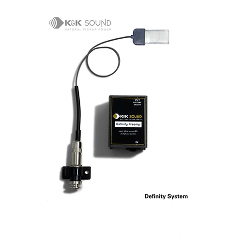 K&K DEFINITY SYSTEM - FLOATING BRIDGE PICKUP + PREAMP SYSTEM