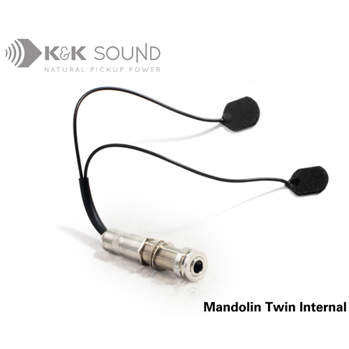 K&K Sound Systems Mandolin Twin Internal Pickup - Made in USA