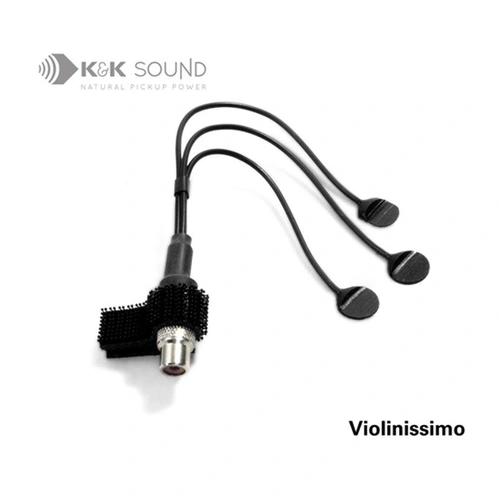 K&K Sound Violinissimo Violin / Viola Triple Pickup w/Jack