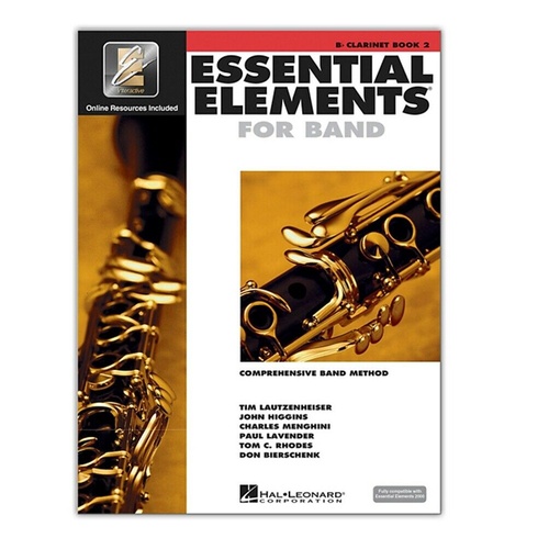Hal Leonard Essential Elements for Band - Bb Clarinet 2 Book/Online Audio