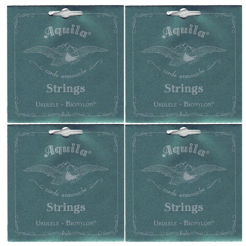 Aquila Soprano Ukulele BioNylon Strings SET Low G Tuning Uke String 58U - 4 Set 
