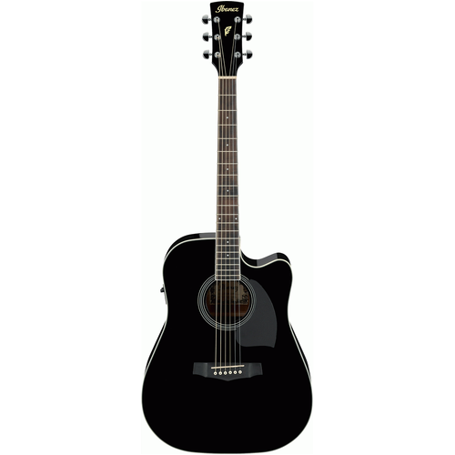IBANEZ PF15ECE BK ACOUSTIC GUITAR