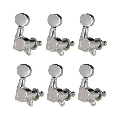 Set of 6 in Line Electric Guitar Machine heads - Tuners