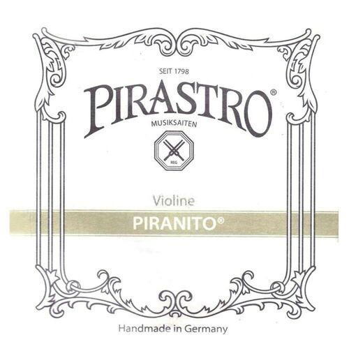 Pirastro Piranito 4/4 Violin Single E String - Steel String Made in Germany