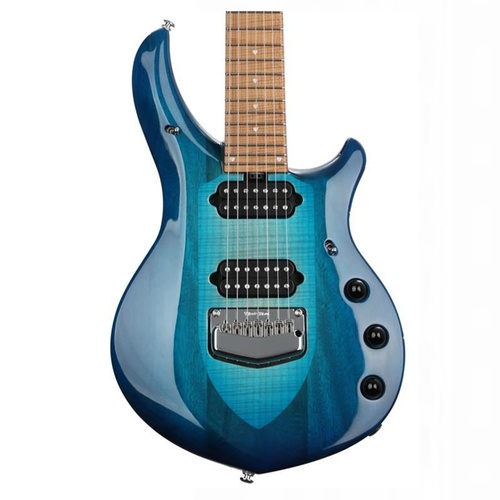 Ernie Ball Music Man BFR Majesty 7 Electric Guitar  - Bali Blue Burst No3  of 45 made