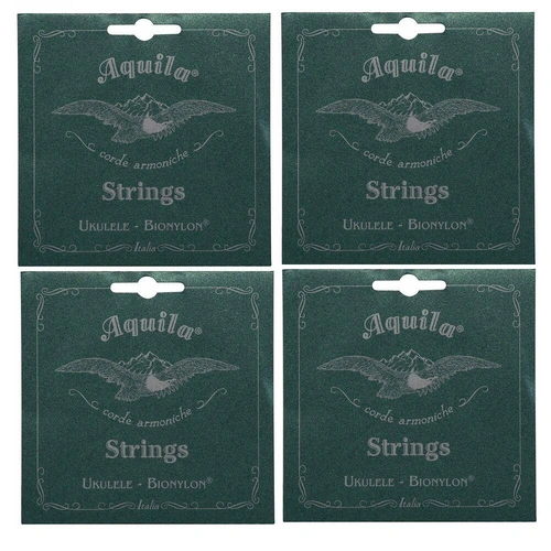 Aquila Bio Nylon Regular Tuning Tenor Ukulele Strings Set - 63U 4 sets
