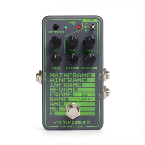 Electro-Harmonix Mainframe Bit Crusher Guitar Effects Pedal - Open Box