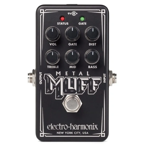  Electro-Harmonix Nano Metal Muff Distortion Pedal With Noise Gate