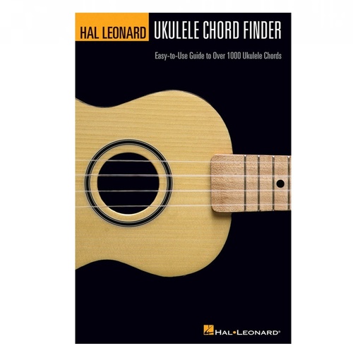 Hal Leonard Ukulele Chord Finder -Easy to use Guide