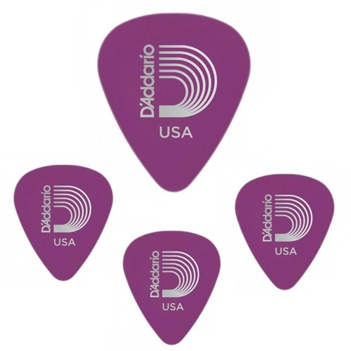 D'addario Planet Waves 6DPR6  Duralin Precision Guitar Picks Heavy 4 picks