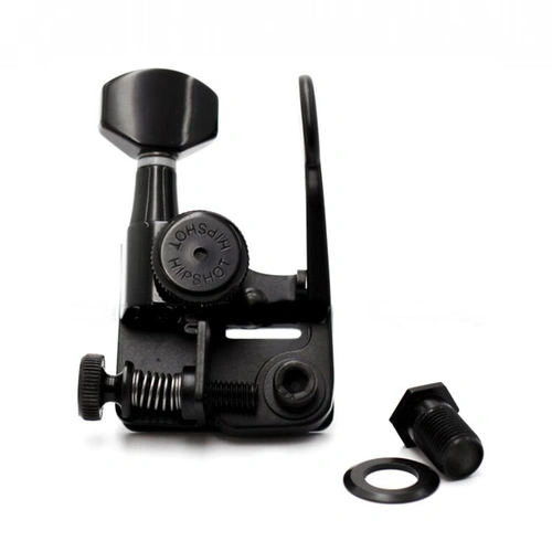 Hipshot 6EL1B Grip-Lock Closed Guitar Xtender Black - Drop Tuner