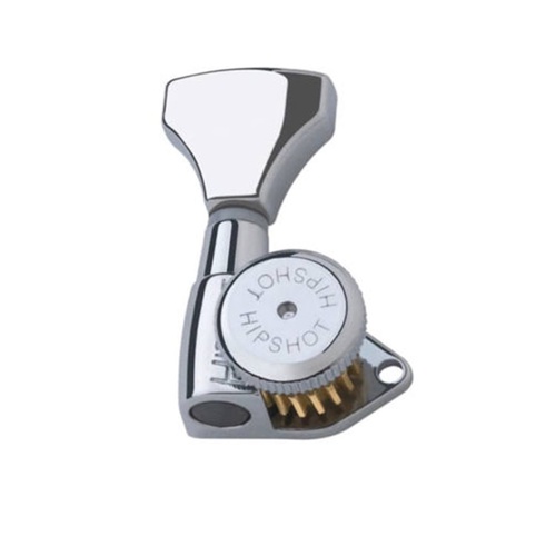 Hipshot Chrome Griplock LOCKING TUNERS Upgrade 3x3  Chrome 6K2GL0C