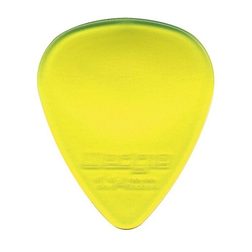 Wedgie 12 x Clear XL 1.14 Yellow Picks  1.14  mm clear Polycarbonate picks