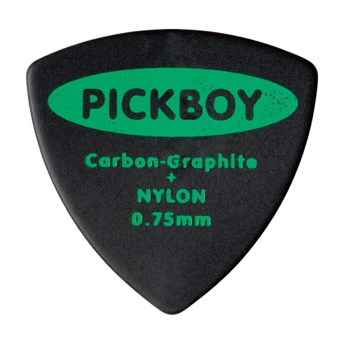 Pickboy Guitar Pick – Triangle Carbon-Nylon ( 12 pack ) 0.75