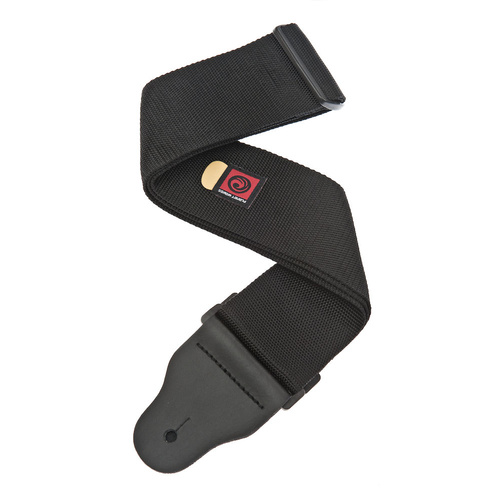 D'Addario Bass Guitar Strap, Black, 3 Inches Wide