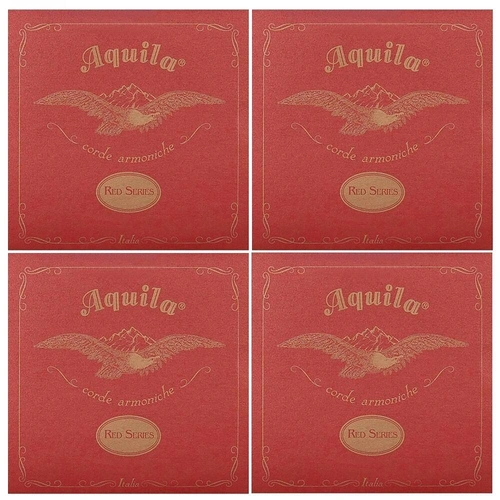 Aquila RED Tenor Ukulele 8-String Unwound Low G Tuning 76U - Single String - 4 Packs