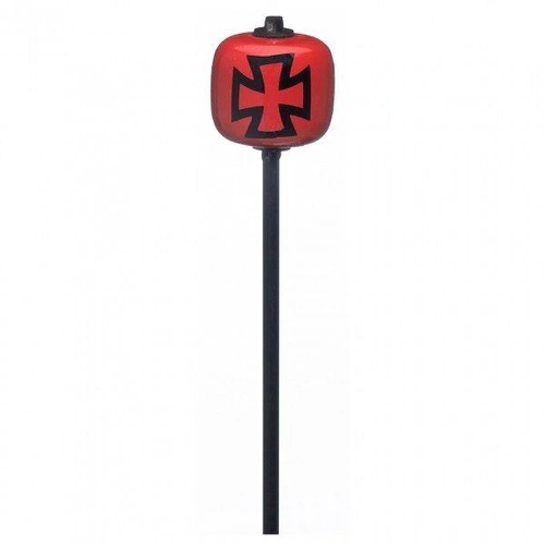 Danmar 778 Wooden RED - BLACK  Iron Cross  Bass Drum Beater