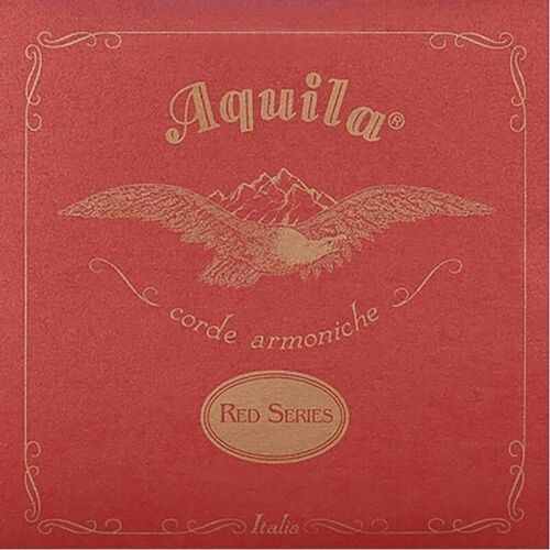 Aquila 78u RED Tenor Ukulele Unwound ( Plain ) 3rd, Single String 