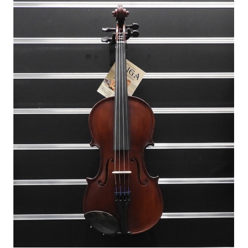 Gliga Violin  4/4 Gliga 2 Outfit Dark Antique with Bow & Case Made in Europe