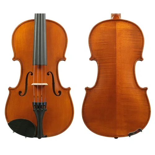 Gliga 2 Violin 1/8 Antique Varnish Outfit Setup Aubert Bridge Violino Strings