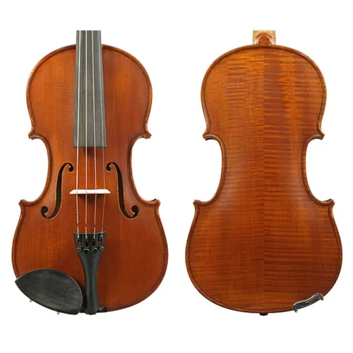 Gliga I Dark Antique Violin Outfit - 1/4 Size Premium Handcrafted Quality 