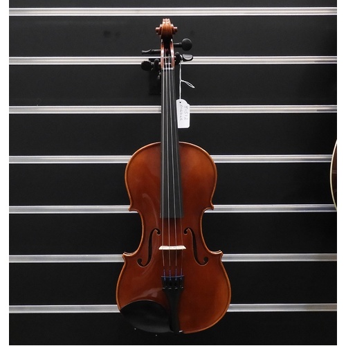 Raggetti RV7P Portrait Series 4/4 Violin Outfit  with Case and Bow- Red-Brown 