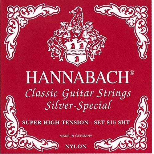 Hannabach Silver Special 815 SHT Classical Guitar Strings Set Super High Tension
