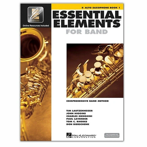 Hal Leonard Essential Elements for Band - Eb Alto Saxophone 1 Book/Online Audio