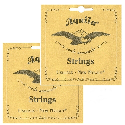 2 Sets Aquila 8U Concert Ukulele Nylgut Strings low G Tuning Concert Uke Strings