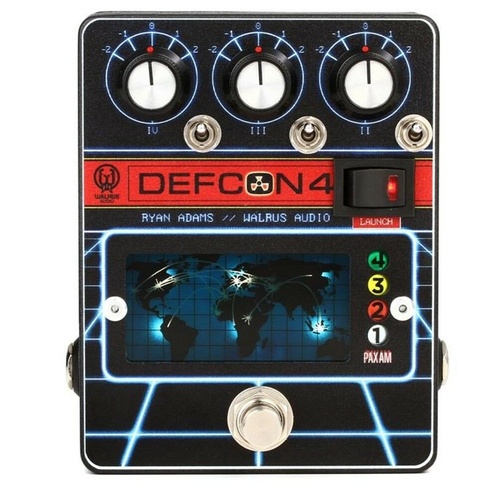 Walrus Audio DEFCON4 Preamp  / EQ / Boost Guitar Effects Pedal