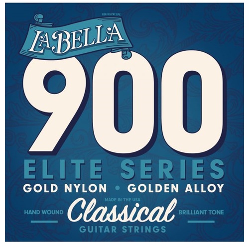 La Bella 900 Golden Superior Classical Guitar Strings Studio / Performance New