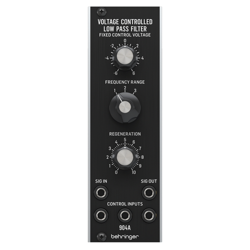 The Behringer 904A Voltage Controlled Low Pass Filter VCF Module For Eurorack