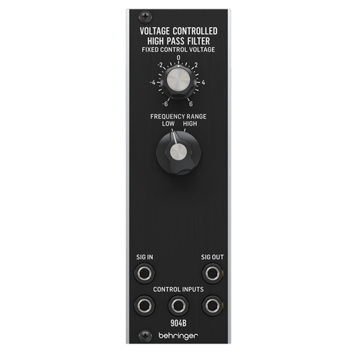 The Behringer 904B Voltage Controlled High Pass Filter VCF Module For Eurorack