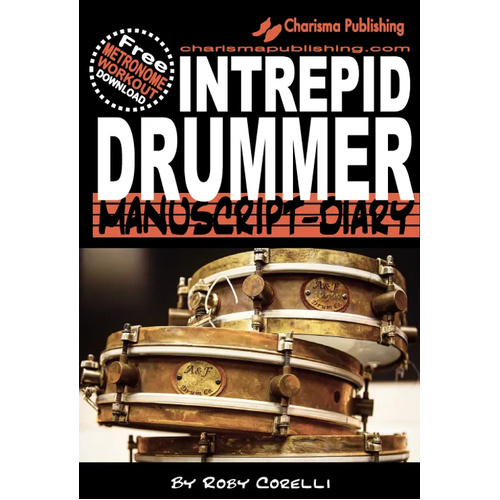 Charisma Publishing Intrepid Drummer - Manuscript Diary