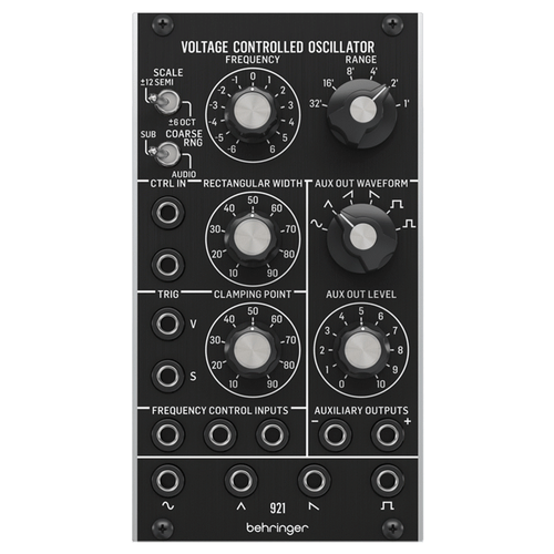The Behringer Legendary Analog 921 Voltage Controlled Oscillator Module