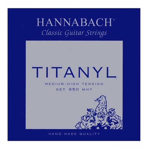 Hannabach 950 MHT TITANYL Medium/High Tension Classical Guitar Strings