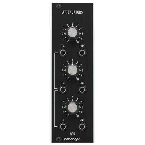 The Behringer Legendary Analog Authentic 995 Attenuator Module For Eurorack