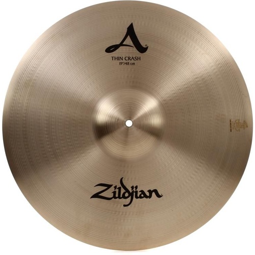 Zildjian 19" A Zildjian Thin Crash Cymbal  Rich Classic Sound