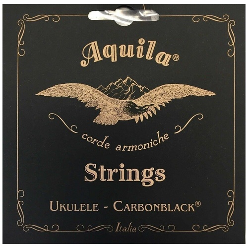 Aquila A141U Carbonblack Soprano Ukulele String Set, High G Tuning 141U