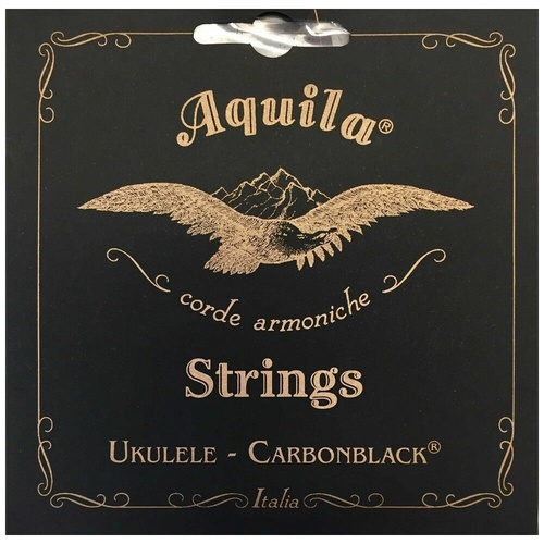Aquila A141U Carbonblack Soprano Ukulele String Set, High G Tuning 141U