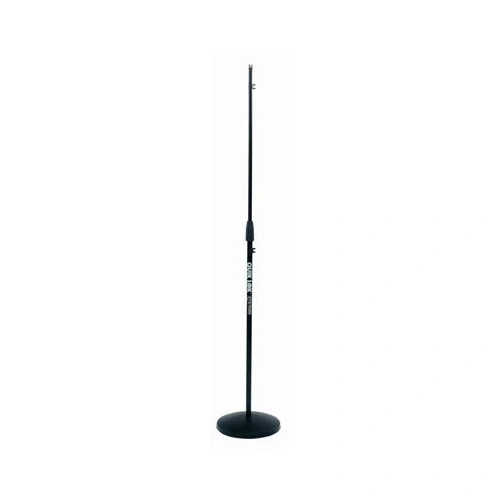 QuikLok A399 BK Microlite , straight, round-base microphone stand - Black