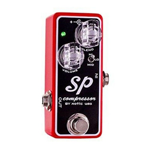 Xotic Effects SP Compressor Guitar Effects Pedal, Limited Edition Red