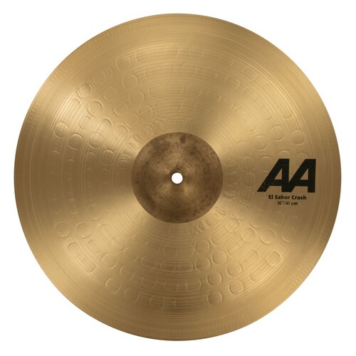 Sabian AA21660 AA Series El Sabor Crash Natural Finish B20 Bronze Cymbal 16in