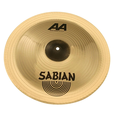 Sabian AA21816MB AA Series Metal China Brilliant Finish B20 Bronze Cymbal 18in