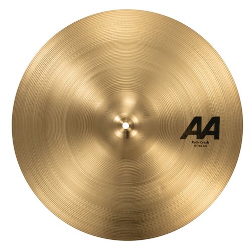 Sabian AA21909 AA Series Rock Crash Natural Finish B20 Bronze Cymbal 19in